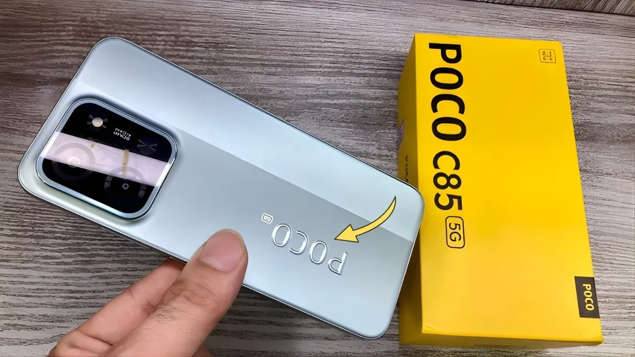 POCO C85 5G Brings Premium Design, 6000mAh Battery & 33W Fast Charging