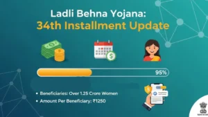 Ladli Behna Yojana 34th Installment Update
