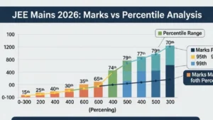 Marks vs Percentile JEE Mains 2026